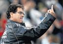 Capello shows his finger to Real Madrid fans